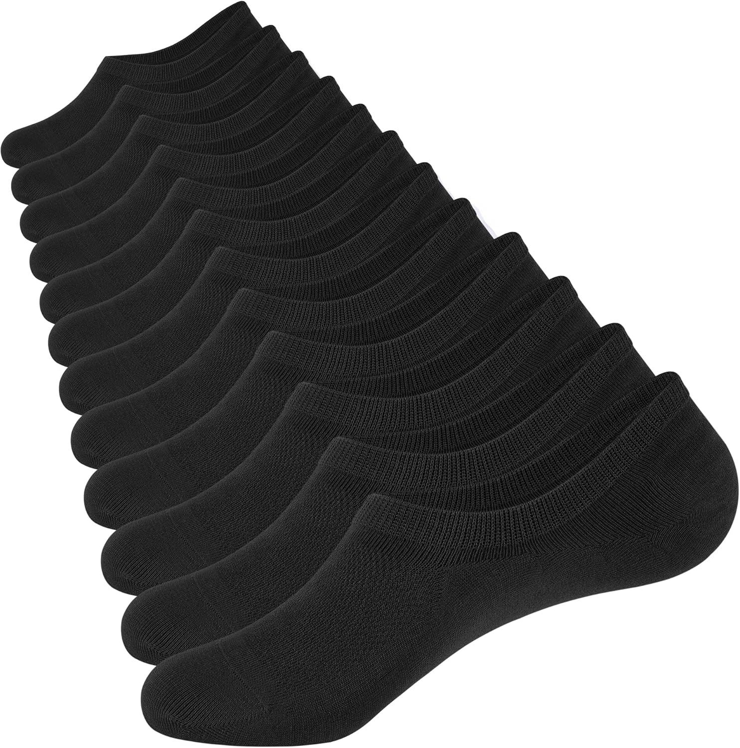 unsichtbare Herrensocken Baumwolle dünn hohe Elastizität tief geschnittene Söckchen 6 Paar - Bild 25 von 41