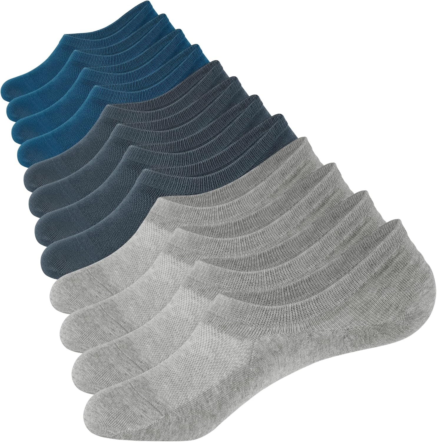 unsichtbare Herrensocken Baumwolle dünn hohe Elastizität tief geschnittene Söckchen 6 Paar - Bild 39 von 41