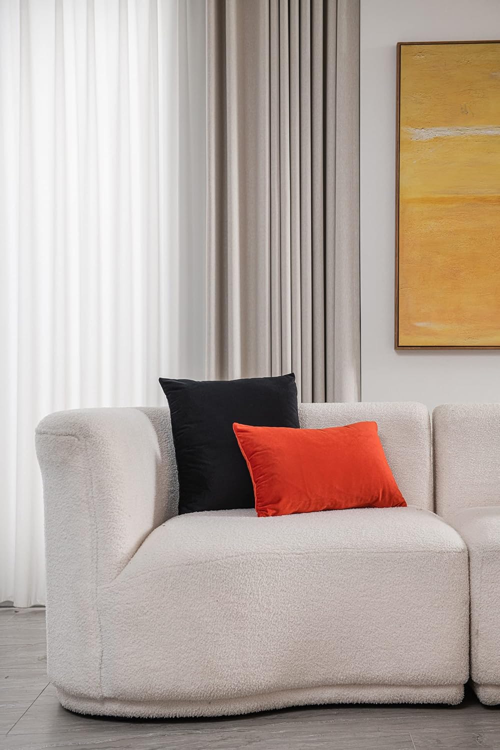 Fundas de almohada 2 piezas acogedoras fundas de almohada decorativas de terciopelo suave para decoración del hogar - Imagen 209 de 271