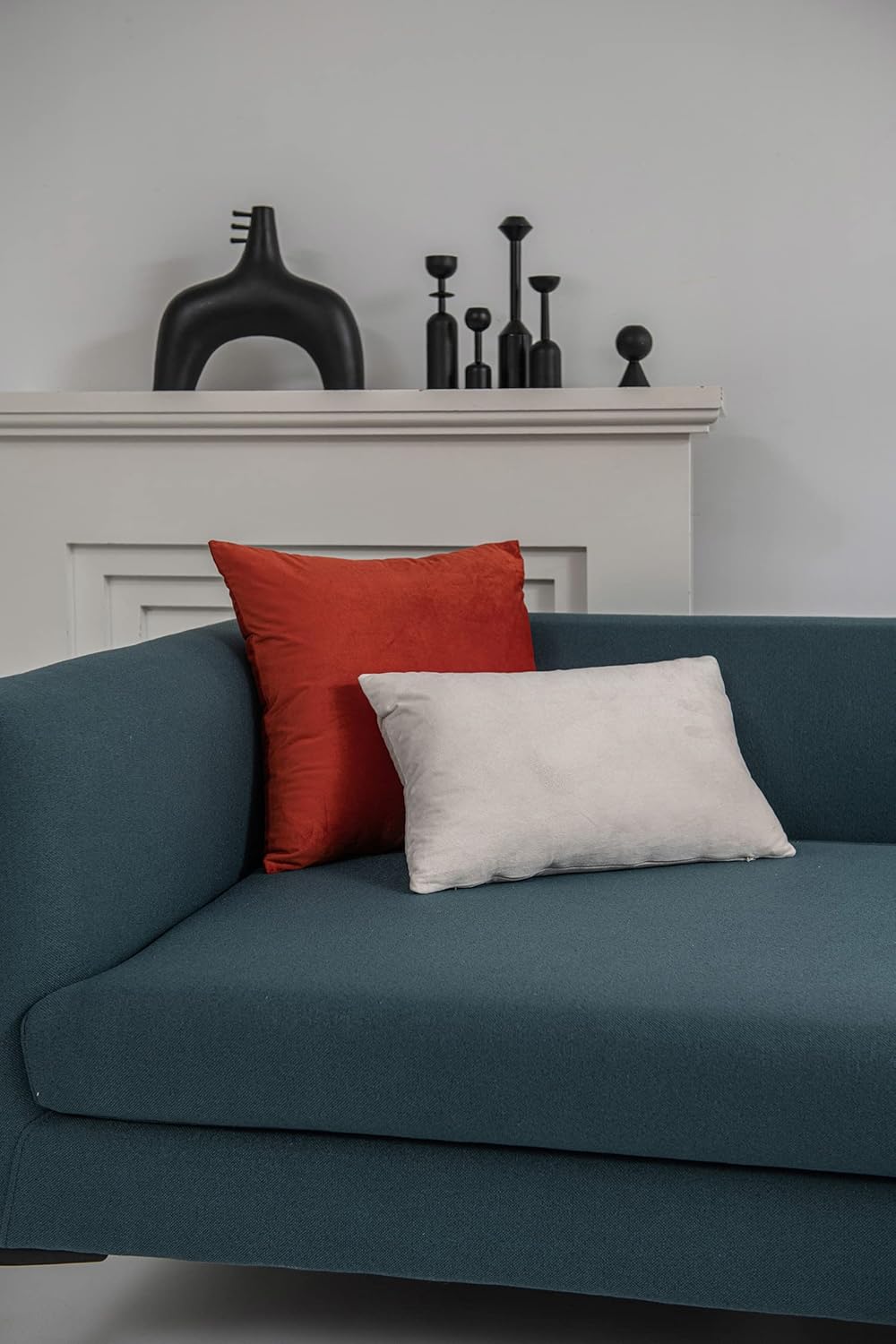 Fundas de almohada 2 piezas acogedoras fundas de almohada decorativas de terciopelo suave para decoración del hogar - Imagen 246 de 271