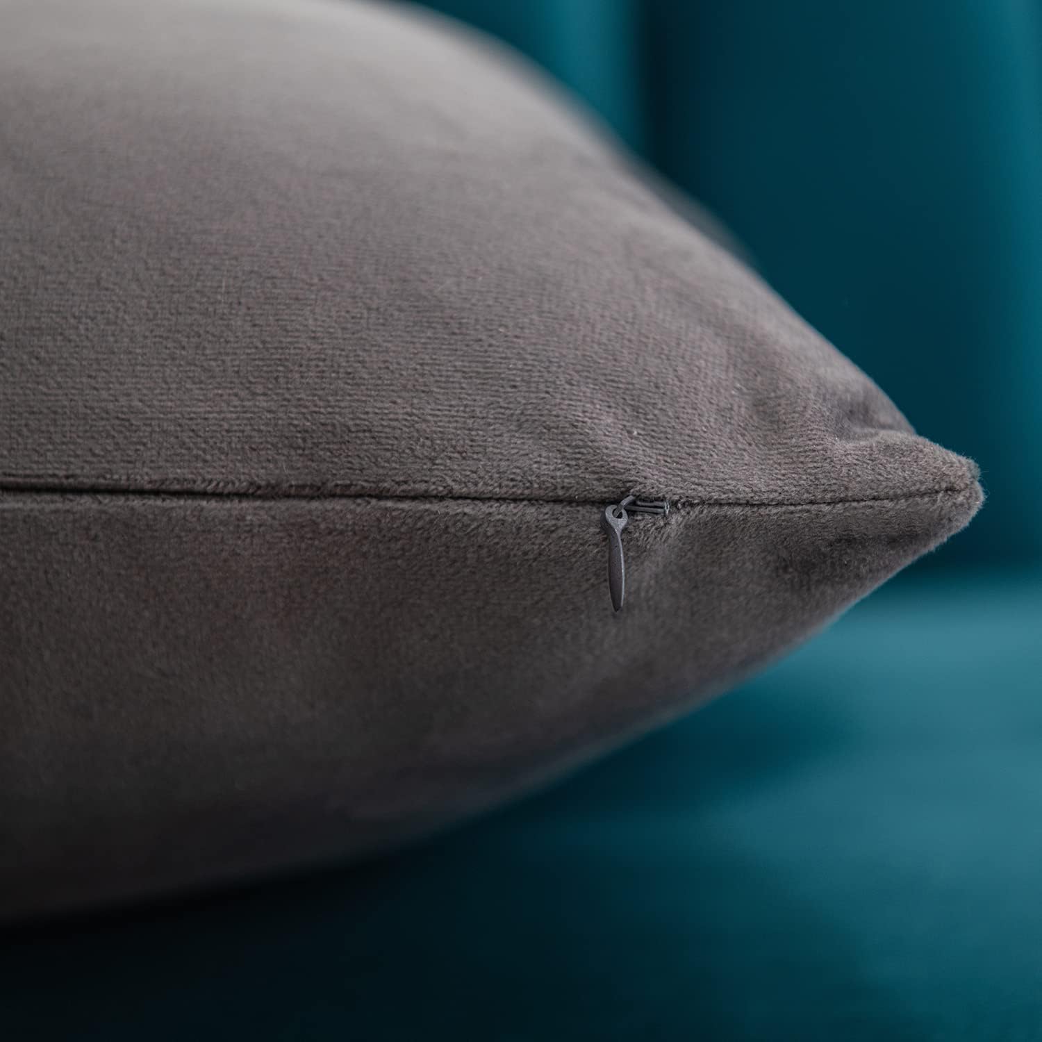 Fundas de almohada 2 piezas acogedoras fundas de almohada decorativas de terciopelo suave para decoración del hogar - Imagen 250 de 271