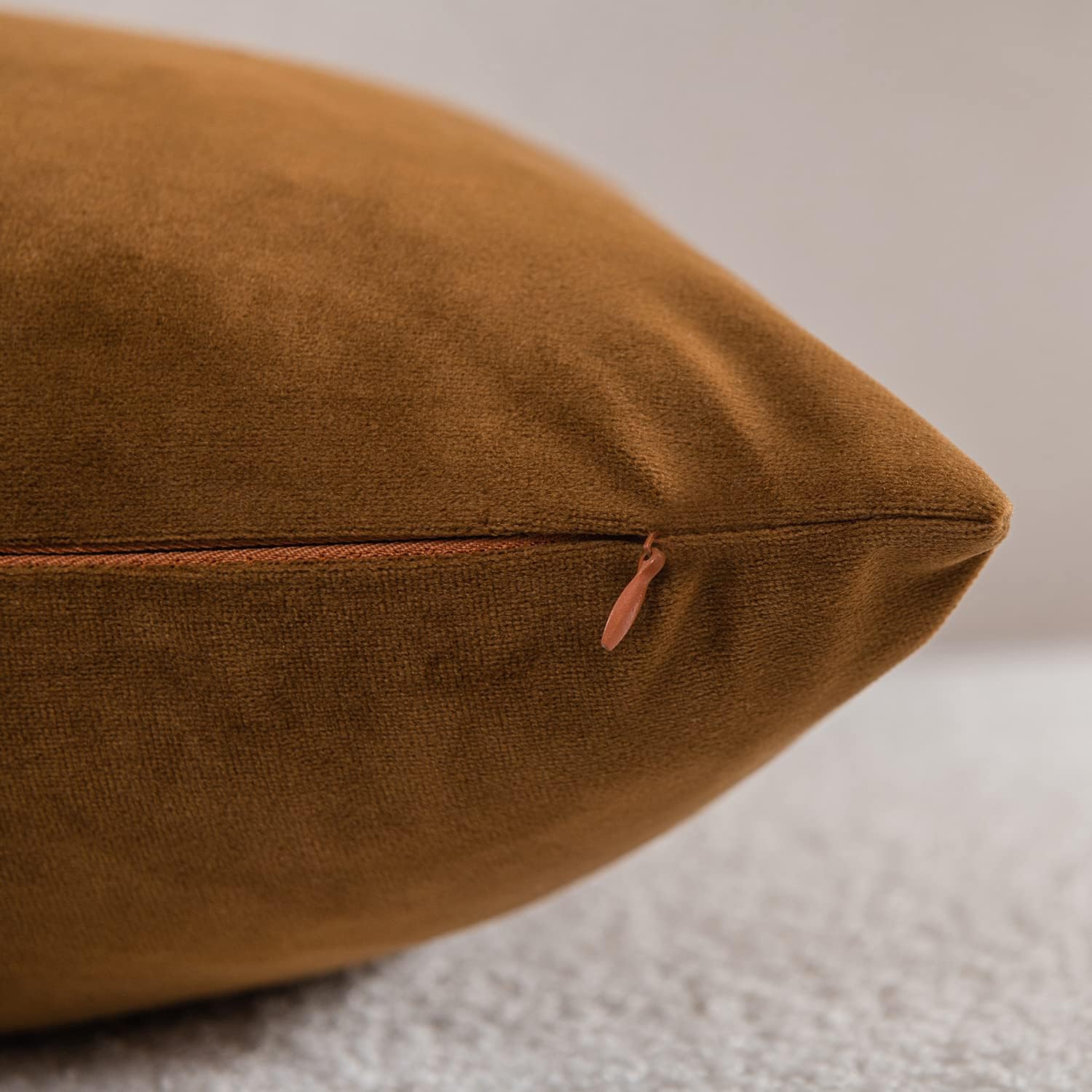 Fundas de almohada 2 piezas acogedoras fundas de almohada decorativas de terciopelo suave para decoración del hogar - Imagen 261 de 271