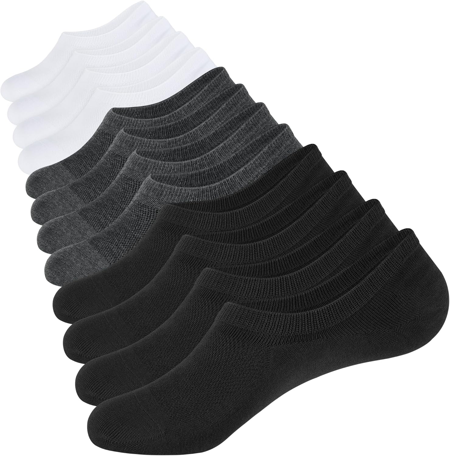 unsichtbare Herrensocken Baumwolle dünn hohe Elastizität tief geschnittene Söckchen 6 Paar - Bild 29 von 41