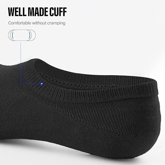unsichtbare Herrensocken Baumwolle dünn hohe Elastizität tief geschnittene Söckchen 6 Paar - Bild 30 von 41
