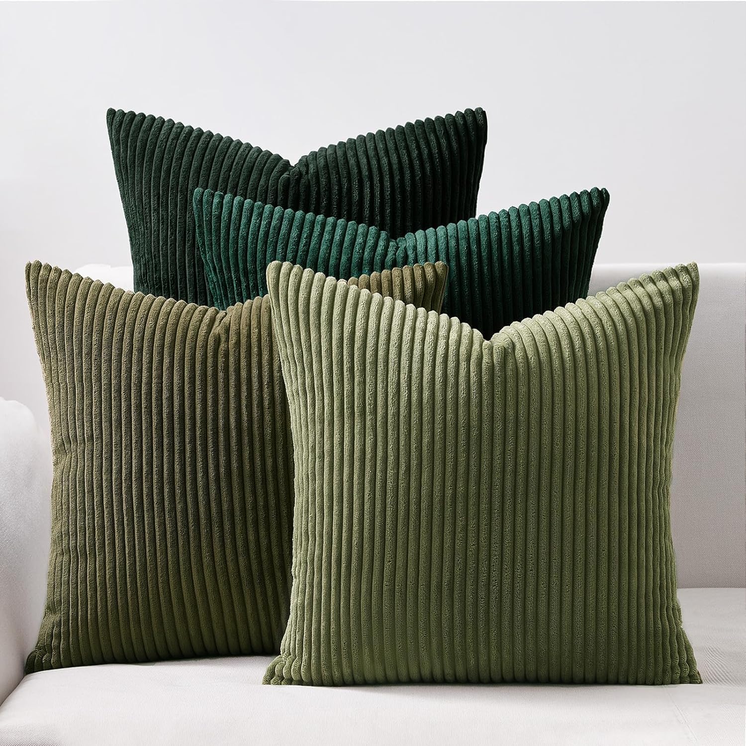 Decorative Throw Pillow Covers, Set of 4 Soft Velvet Cushion Cases for Farmhouse - Picture 67 of 181
