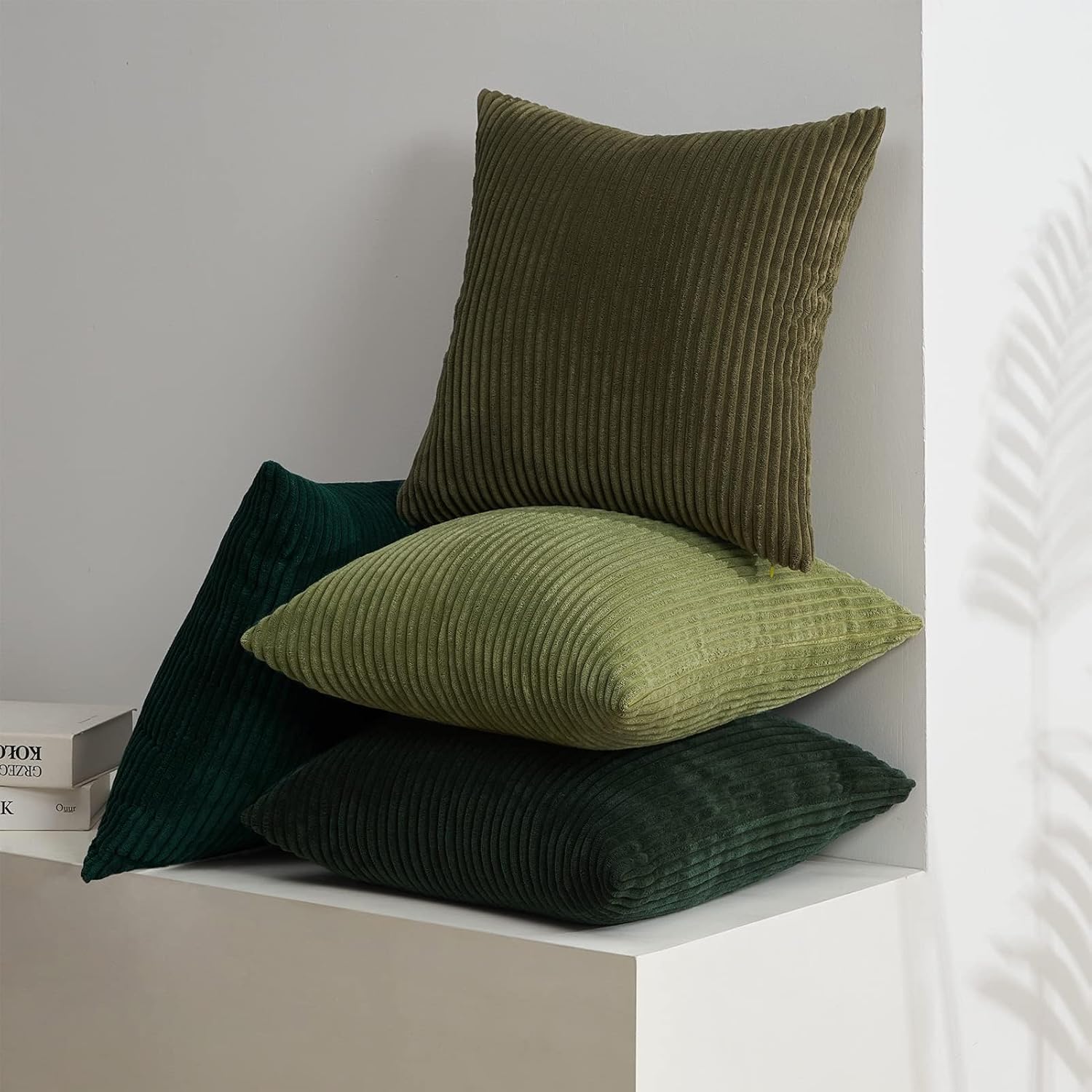 Decorative Throw Pillow Covers, Set of 4 Soft Velvet Cushion Cases for Farmhouse - Picture 75 of 181