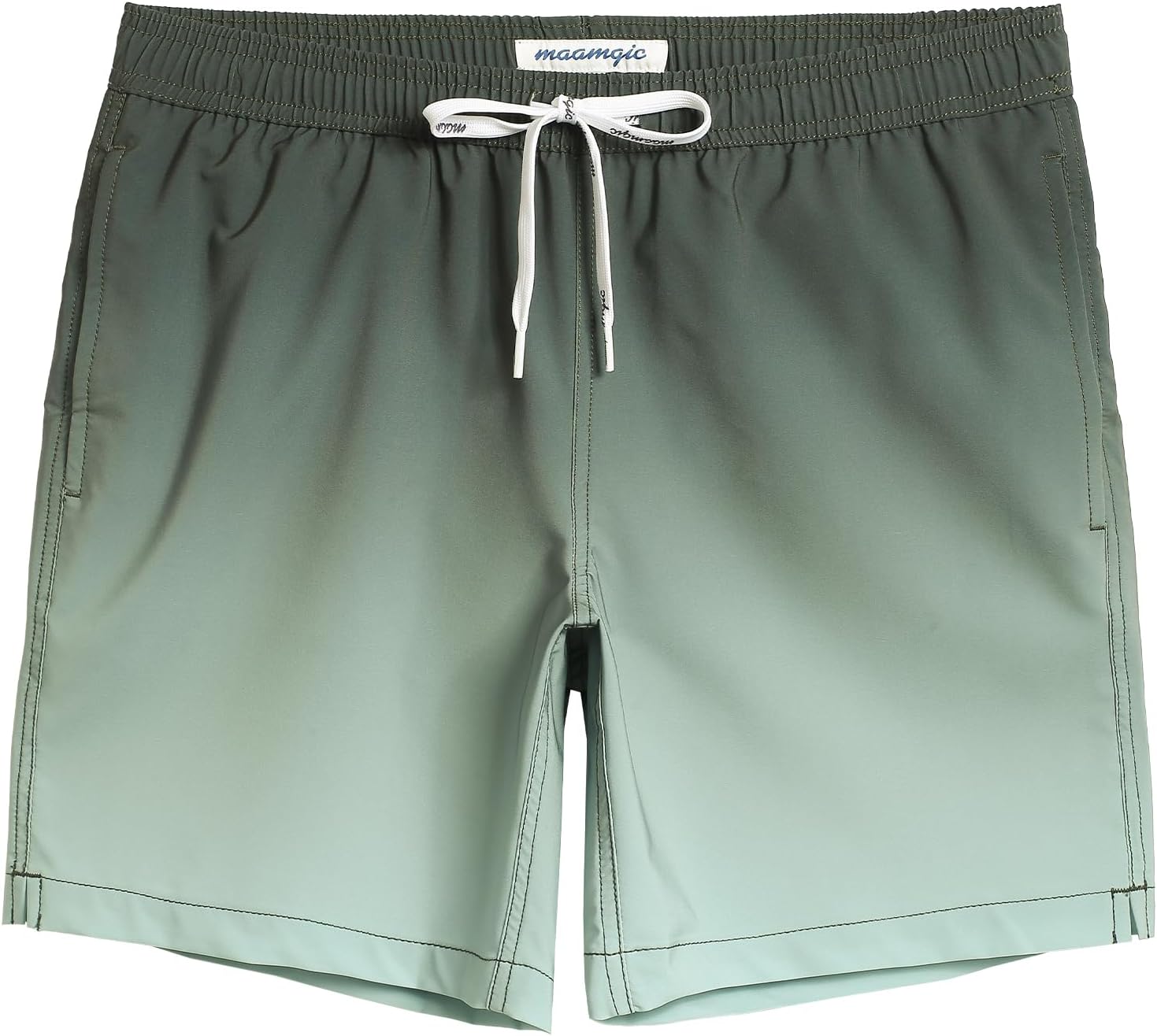 Mens 7" Stretch Swim Trunks Quick Dry Mesh Lining Swimwear Bathing Suits - Picture 29 of 57