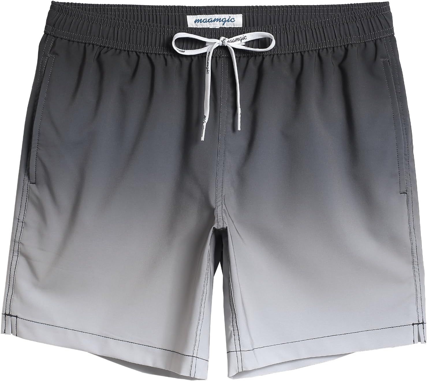 Mens 7" Stretch Swim Trunks Quick Dry Mesh Lining Swimwear Bathing Suits - Picture 49 of 57