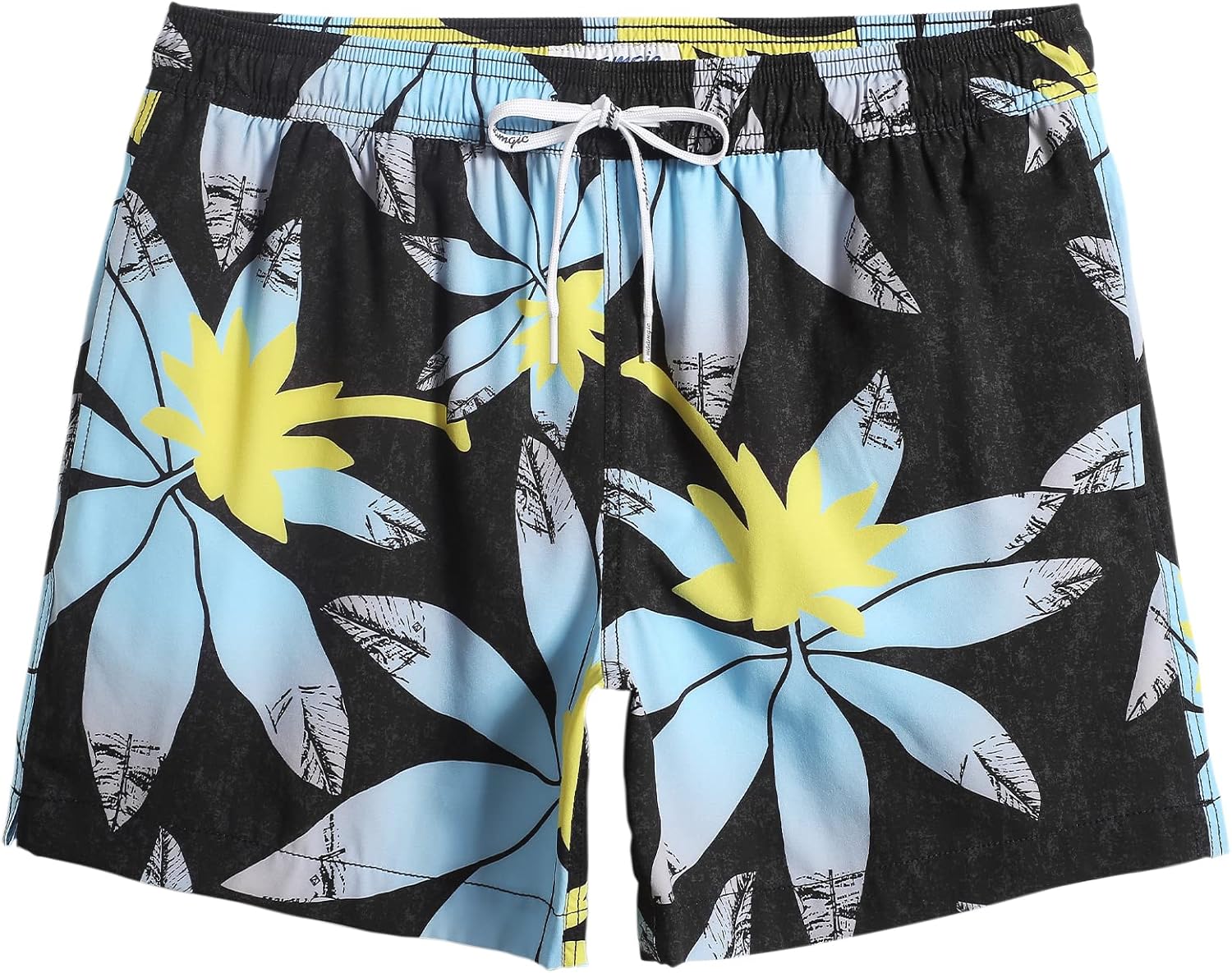 Mens 7" Stretch Swim Trunks Quick Dry Mesh Lining Swimwear Bathing Suits - Picture 55 of 57