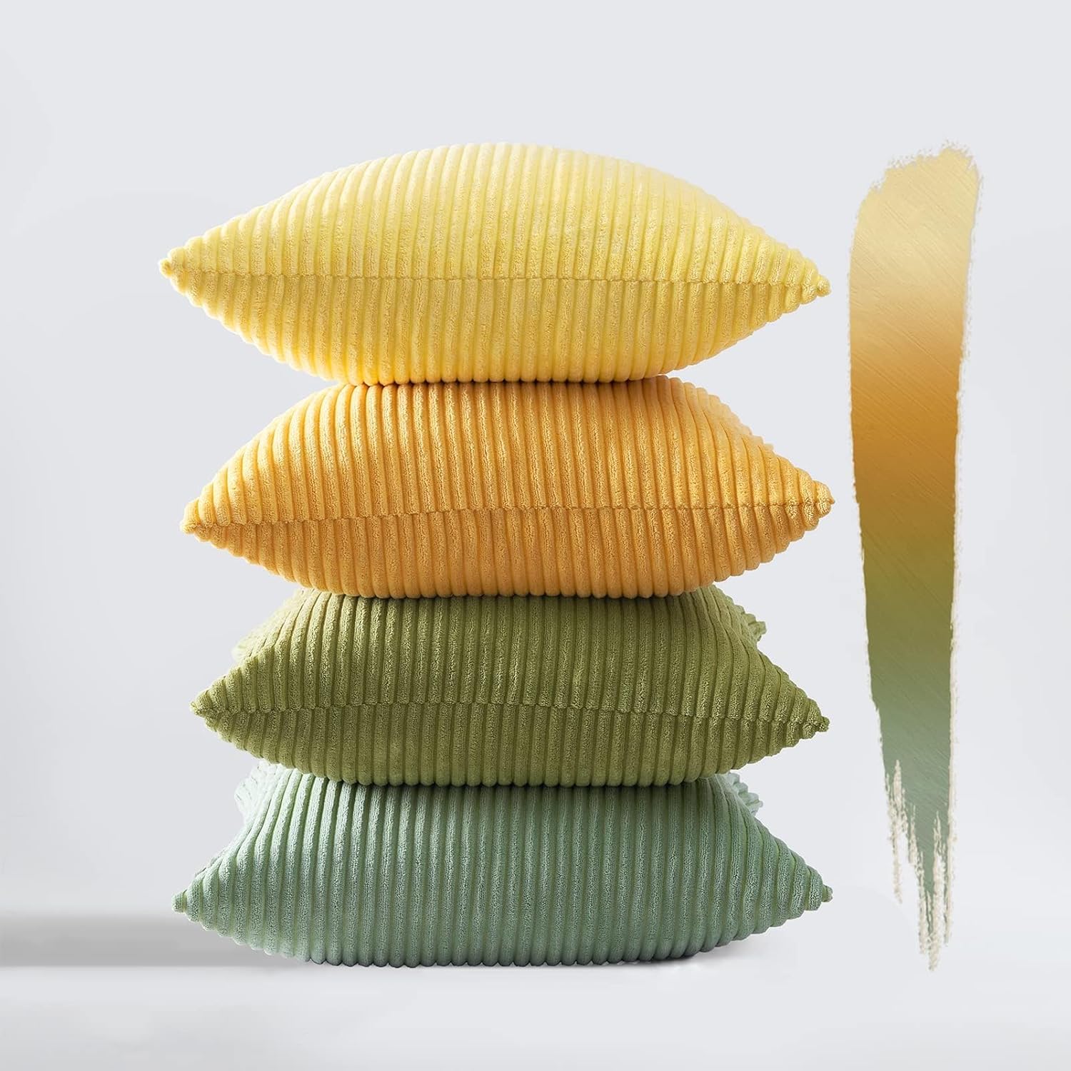Decorative Throw Pillow Covers, Set of 4 Soft Velvet Cushion Cases for Farmhouse - Picture 158 of 181