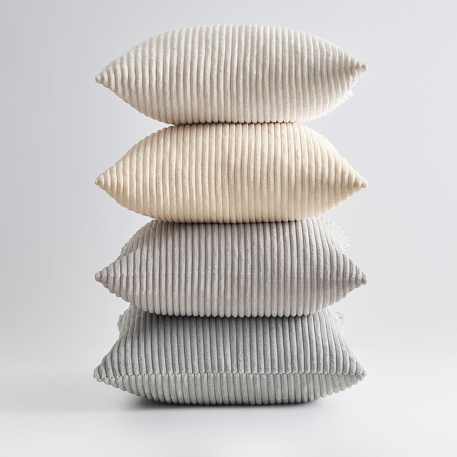 Decorative Throw Pillow Covers, Set of 4 Soft Velvet Cushion Cases for Farmhouse - Picture 166 of 181