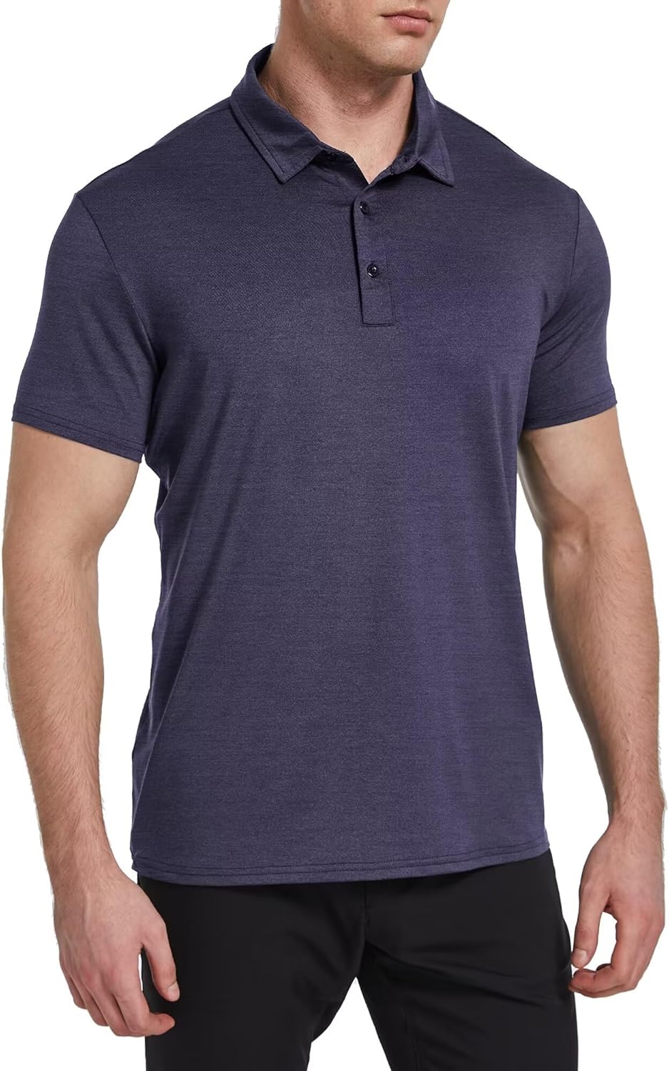 6er Pack Herren Poloshirts Kurzarm Golfshirt feuchtigkeitsableitend Kragen T-Shirt - Bild 16 von 32