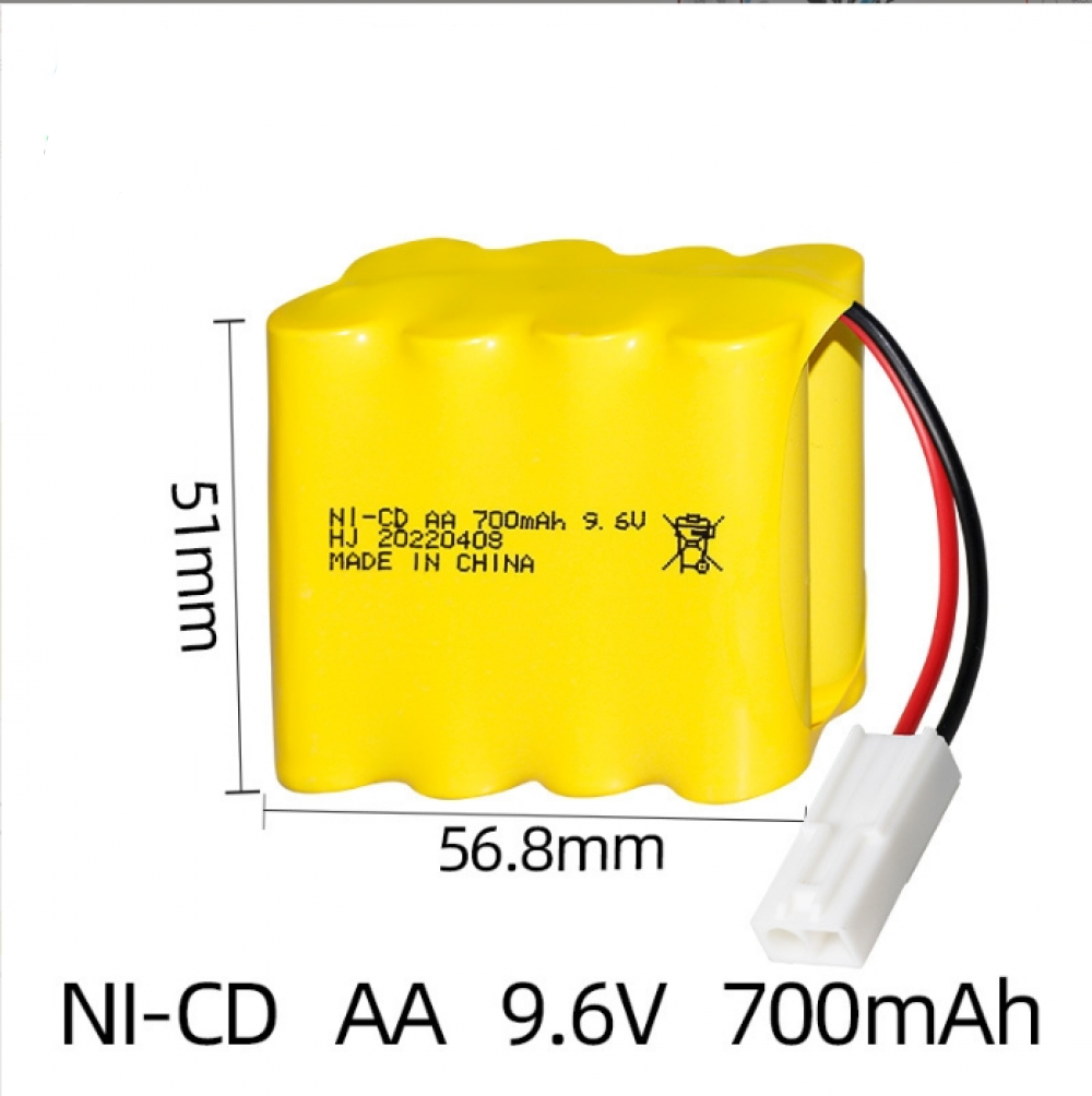 Batería Ni-Cd AA 9.6V 700mAh Paquete Recargable para Coche RC Juguetes Enchufe KET-2P - Imagen 13 de 18