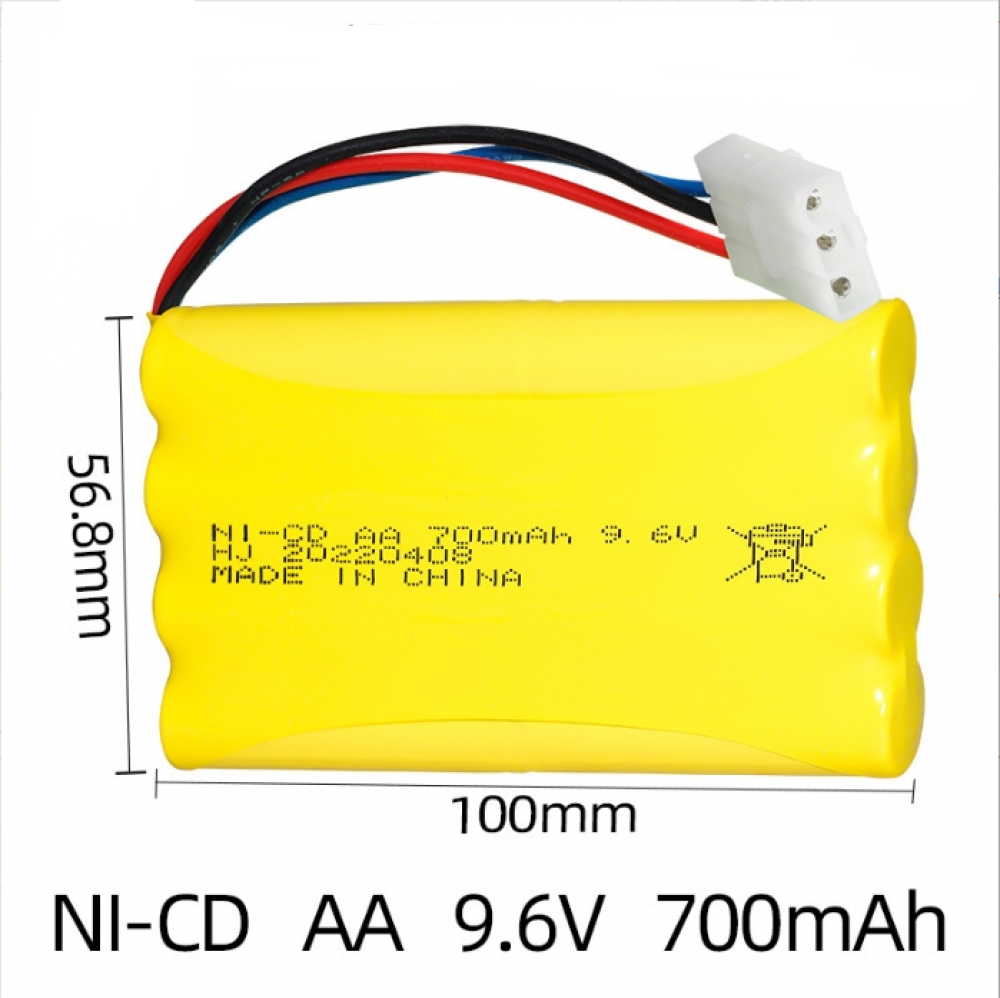 Batería Ni-Cd AA 9.6V 700mAh Paquete Recargable para Coche RC Juguetes Enchufe KET-2P - Imagen 18 de 18