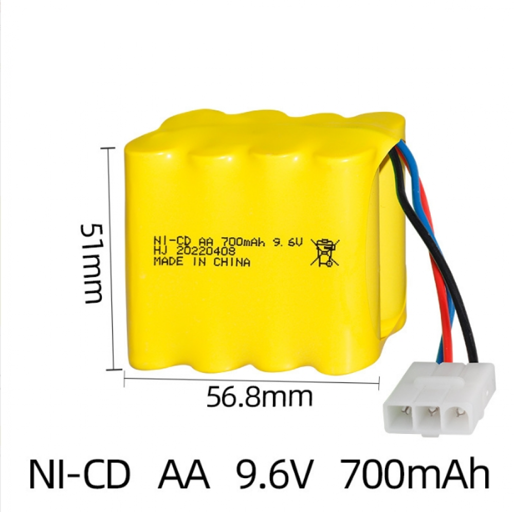 Batería Ni-Cd AA 9.6V 700mAh Paquete Recargable para Coche RC Juguetes Enchufe KET-2P - Imagen 17 de 18