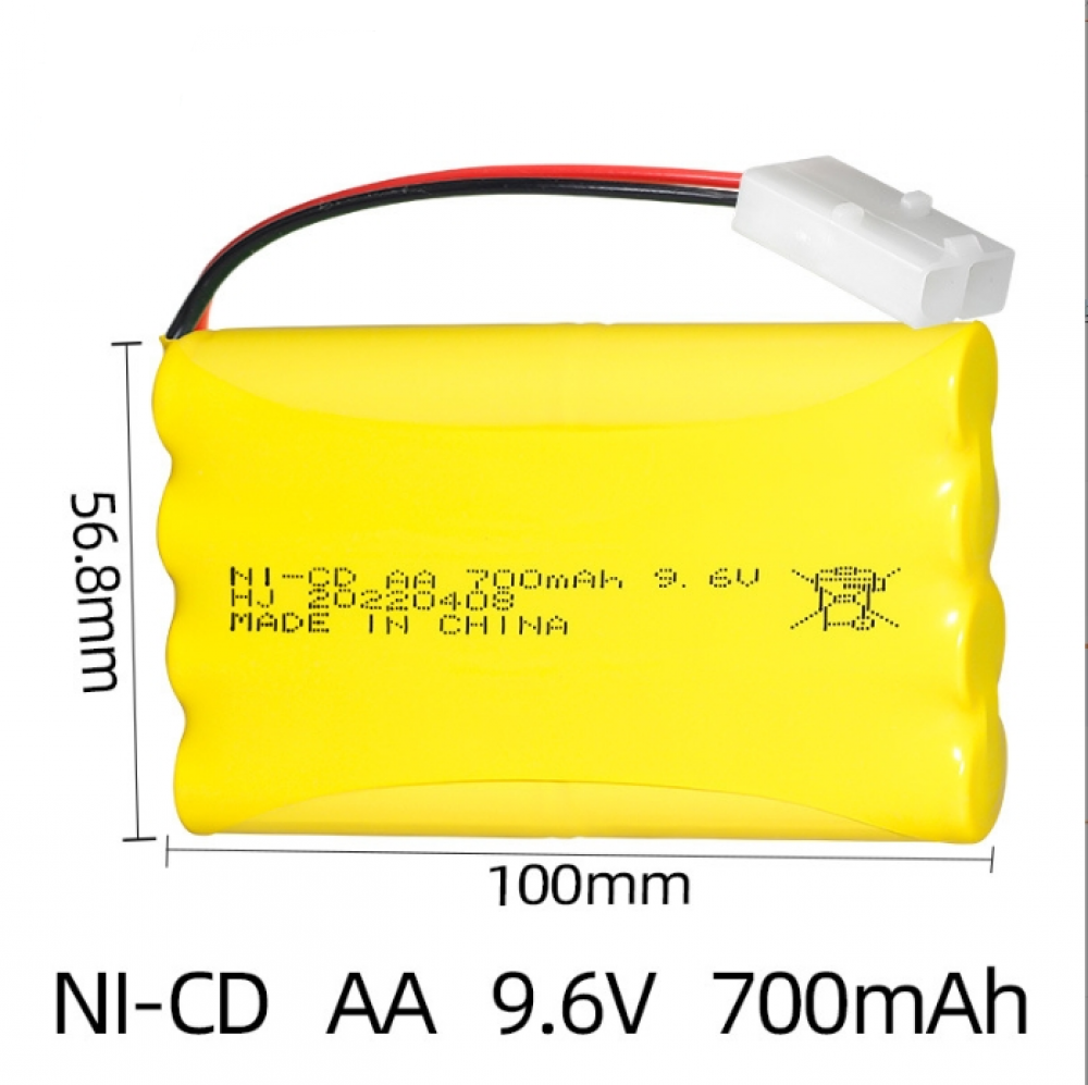 Batería Ni-Cd AA 9.6V 700mAh Paquete Recargable para Coche RC Juguetes Enchufe KET-2P - Imagen 15 de 18
