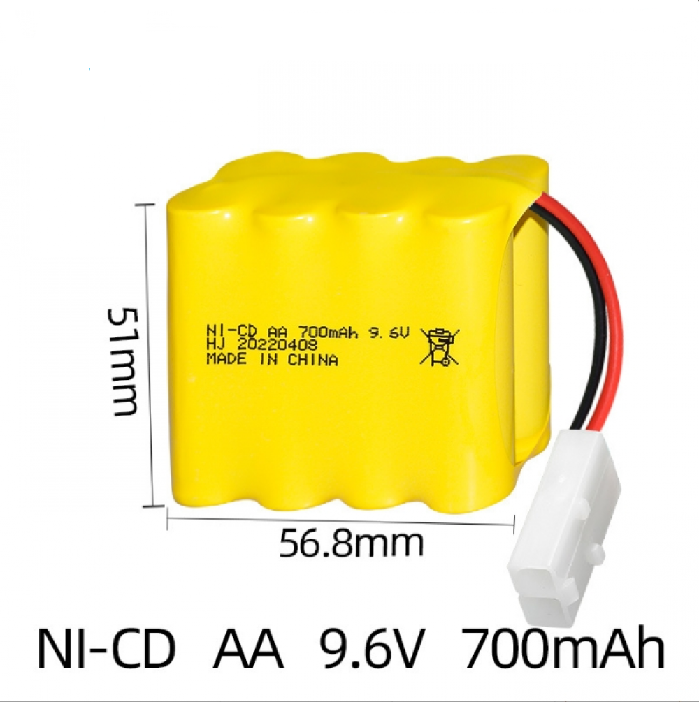 Batería Ni-Cd AA 9.6V 700mAh Paquete Recargable para Coche RC Juguetes Enchufe KET-2P - Imagen 15 de 18
