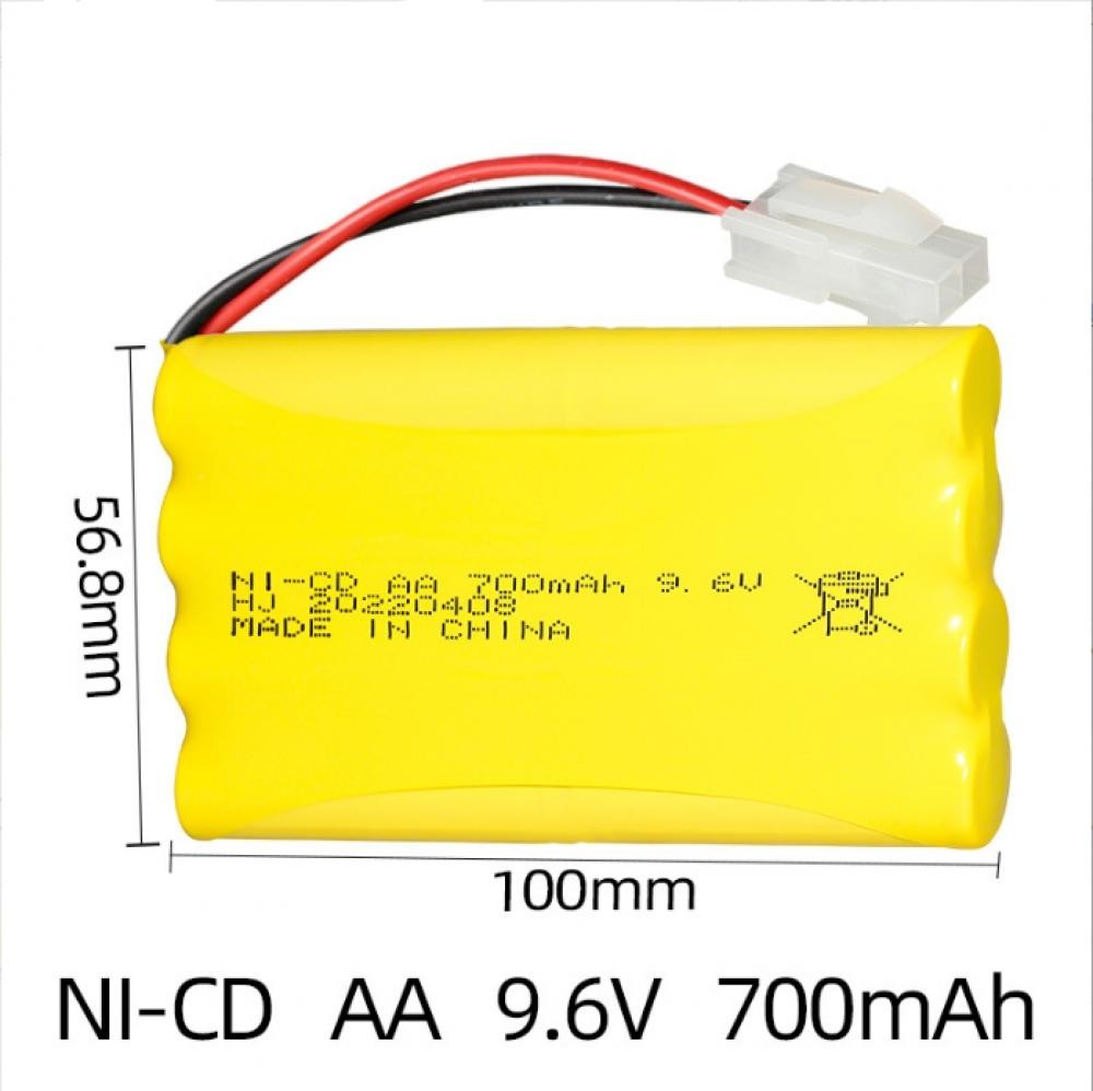 Batería Ni-Cd AA 9.6V 700mAh Paquete Recargable para Coche RC Juguetes Enchufe KET-2P - Imagen 14 de 18