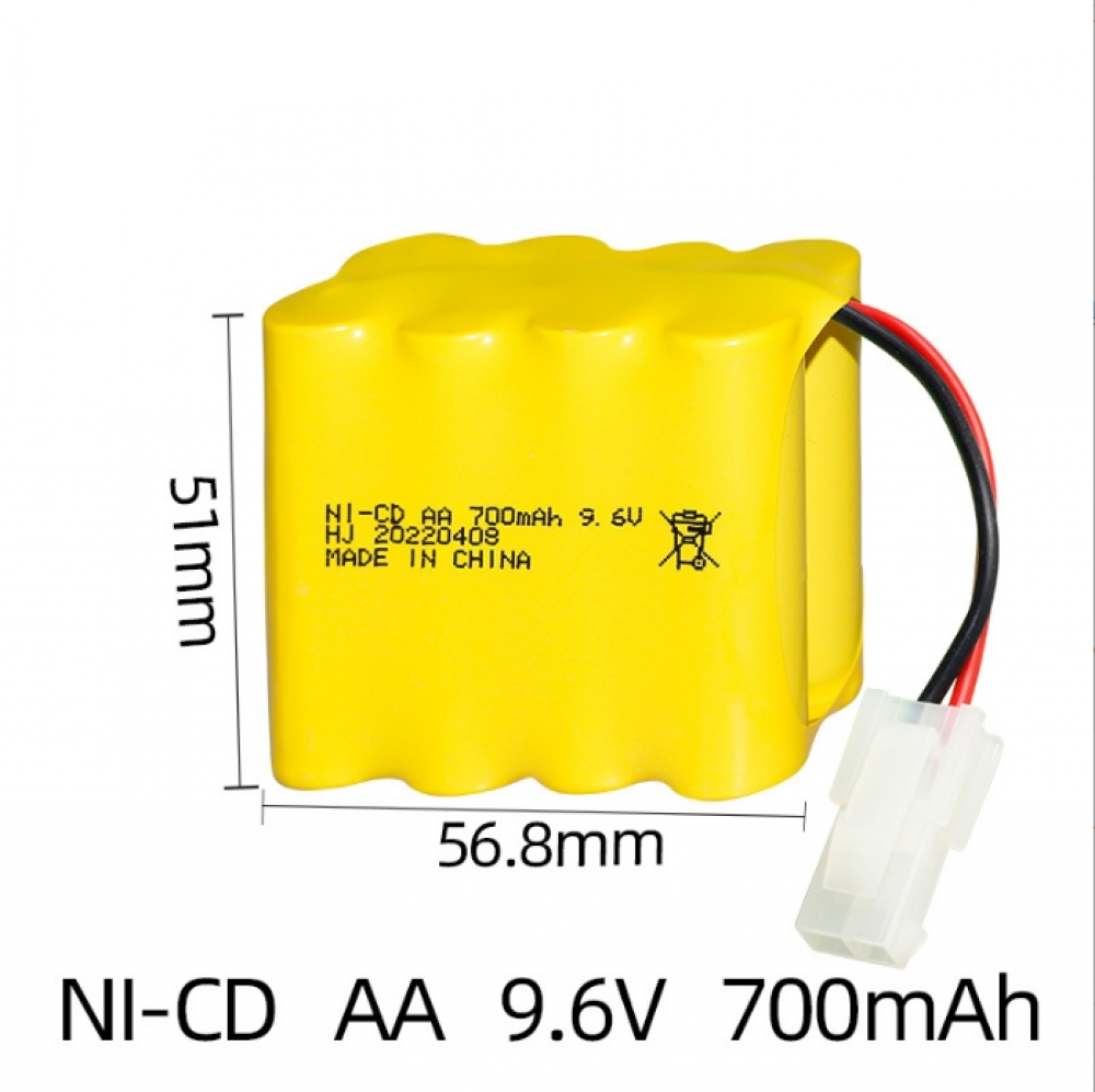 Batería Ni-Cd AA 9.6V 700mAh Paquete Recargable para Coche RC Juguetes Enchufe KET-2P - Imagen 14 de 18