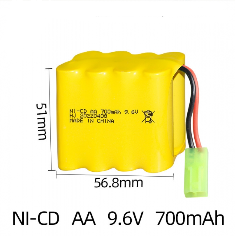 Batería Ni-Cd AA 9.6V 700mAh Paquete Recargable para Coche RC Juguetes Enchufe KET-2P - Imagen 16 de 18