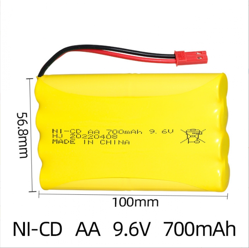 Batería Ni-Cd AA 9.6V 700mAh Paquete Recargable para Coche RC Juguetes Enchufe KET-2P - Imagen 12 de 18