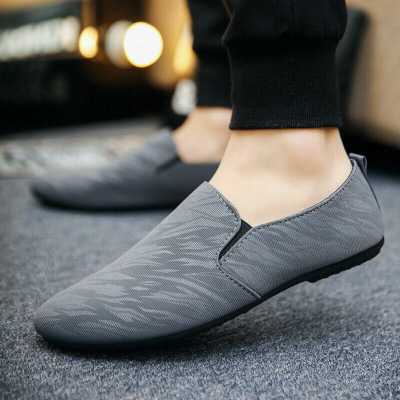 Mocasines de conducción informales de cuero sintético para hombre zapatos de salón sin cordones mocasines talla plana - Imagen 18 de 19