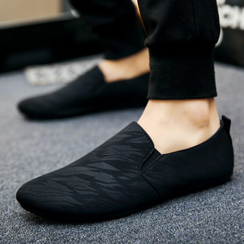 Mocasines de conducción informales de cuero sintético para hombre zapatos de salón sin cordones mocasines talla plana - Imagen 17 de 19