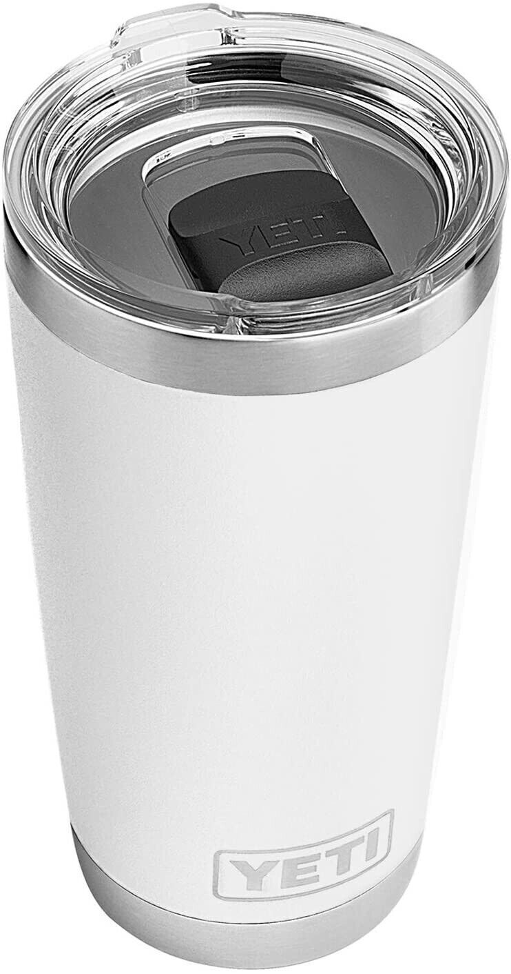 YETI Rambler 20oz Tumbler w/ MagSlider Lid Stainless Steel Vacuum Coffee Cup Mug - Bild 32 von 39