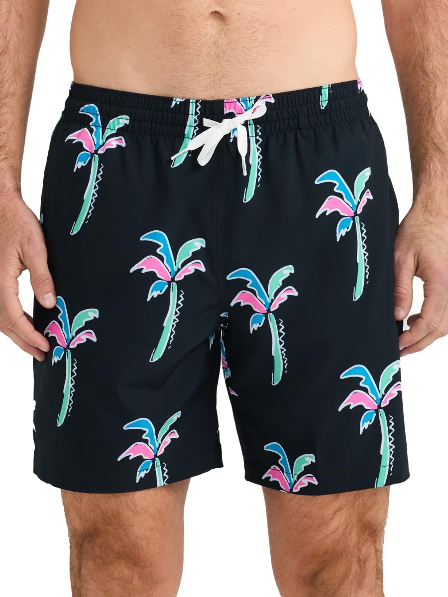 Men’s Quick Dry Stretch Swim Shorts Beach Trunks with Zipper Pockets - Picture 23 of 27