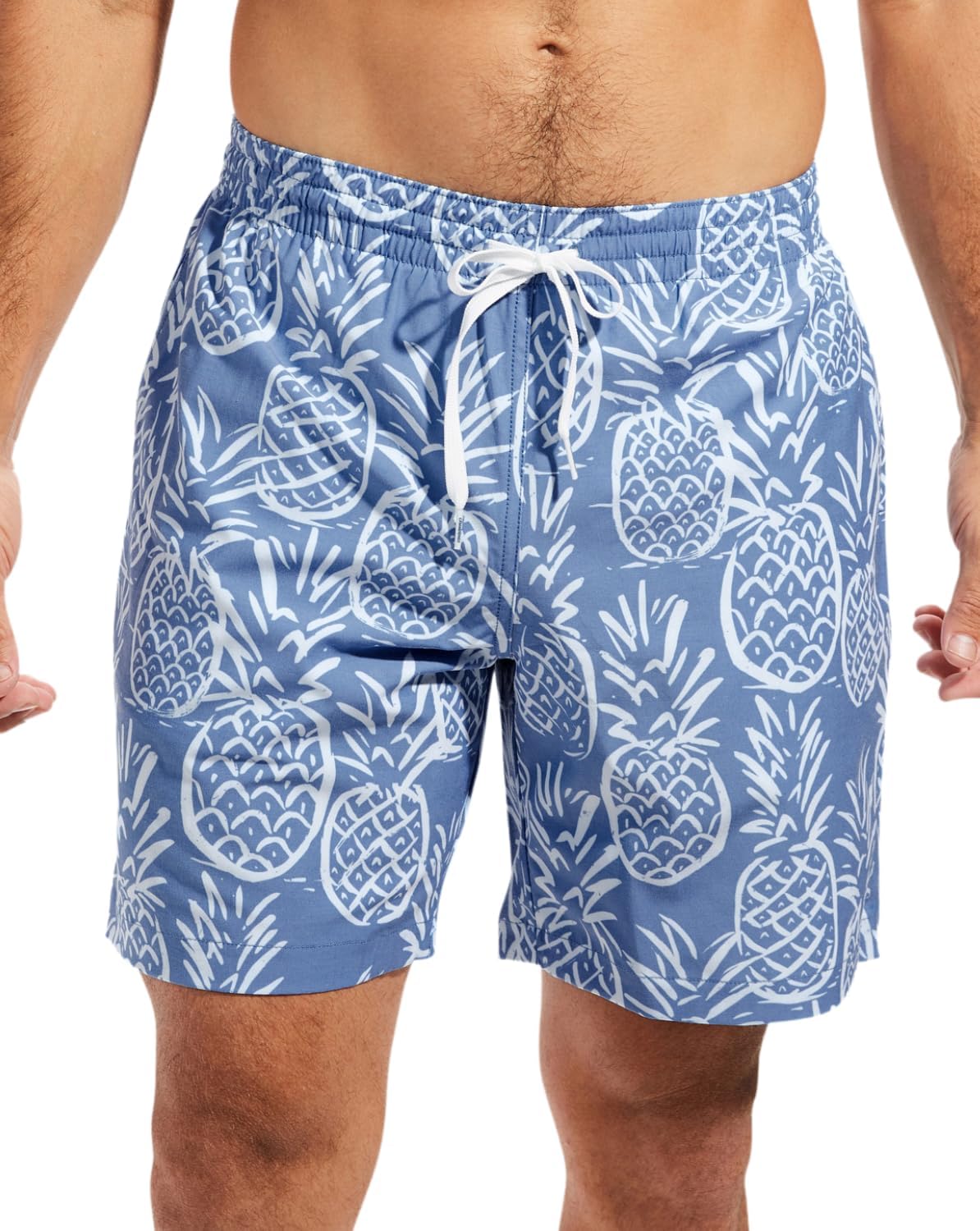 Men’s Quick Dry Stretch Swim Shorts Beach Trunks with Zipper Pockets - Picture 25 of 27