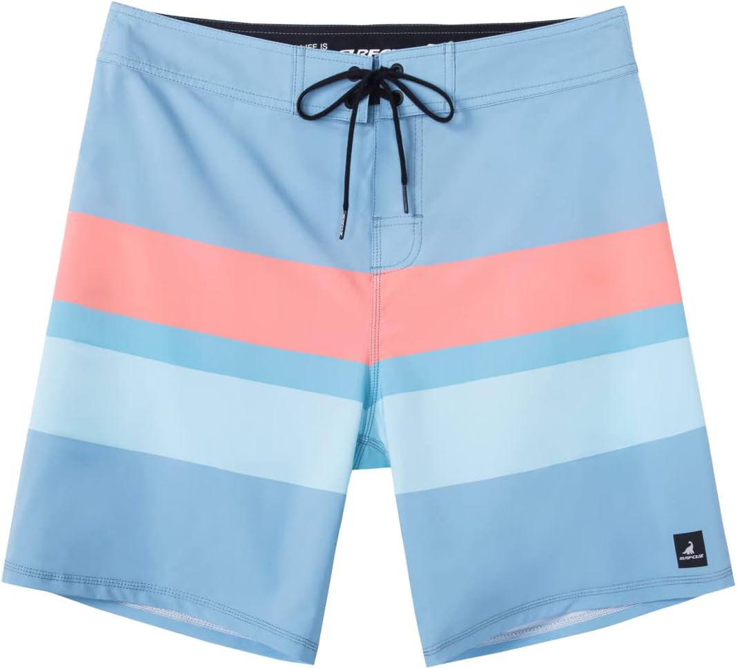 Men's 4-Way Stretch Quick Dry Board Shorts Swim Trunks Beachwear No Mesh - Bild 21 von 44