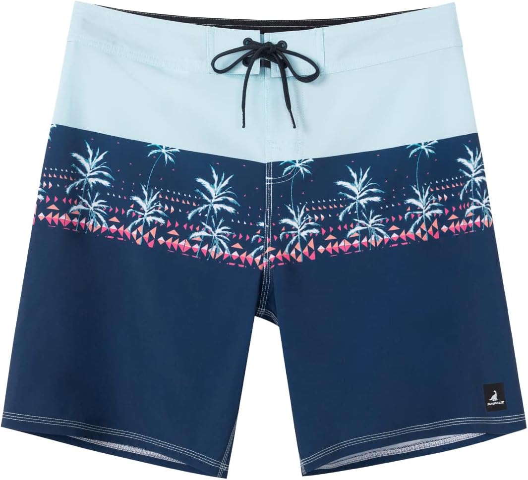 Men's 4-Way Stretch Quick Dry Board Shorts Swim Trunks Beachwear No Mesh - Bild 22 von 44