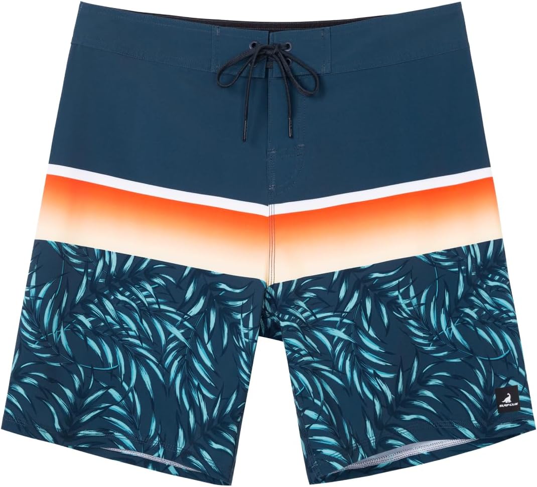 Men's 4-Way Stretch Quick Dry Board Shorts Swim Trunks Beachwear No Mesh - Bild 28 von 44