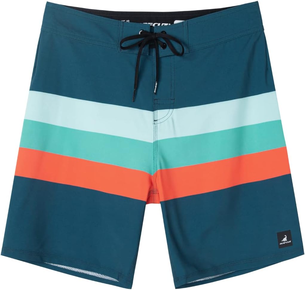 Men's 4-Way Stretch Quick Dry Board Shorts Swim Trunks Beachwear No Mesh - Bild 29 von 44