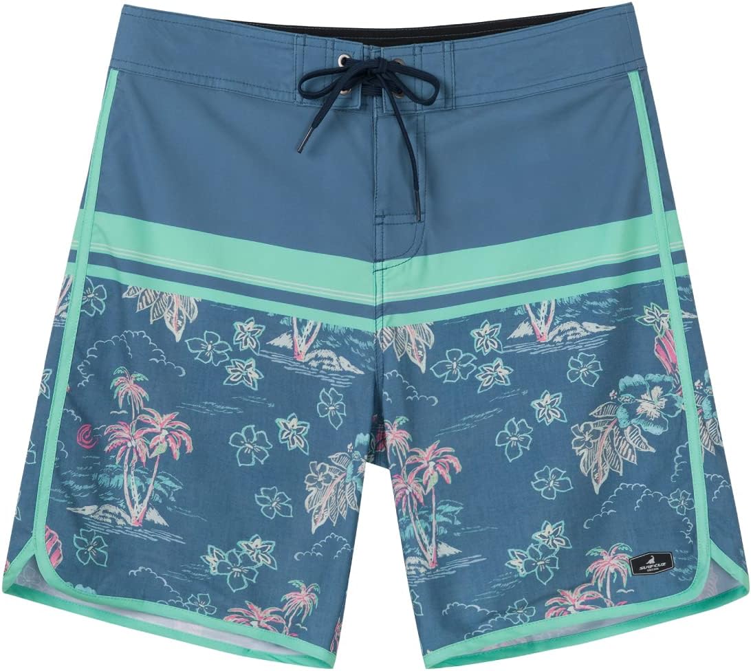 Men's 4-Way Stretch Quick Dry Board Shorts Swim Trunks Beachwear No Mesh - Bild 31 von 44