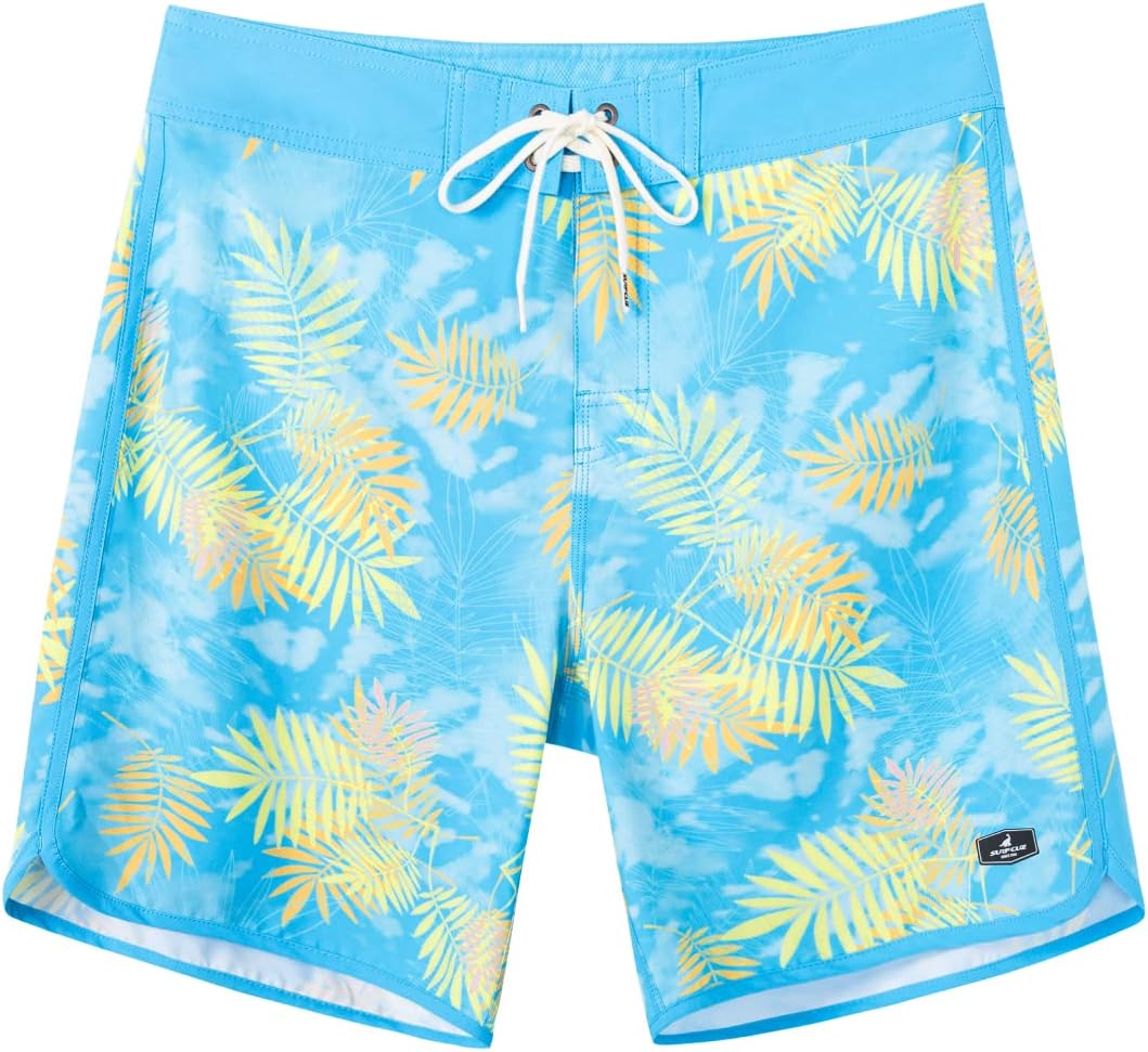 Men's 4-Way Stretch Quick Dry Board Shorts Swim Trunks Beachwear No Mesh - Bild 37 von 44