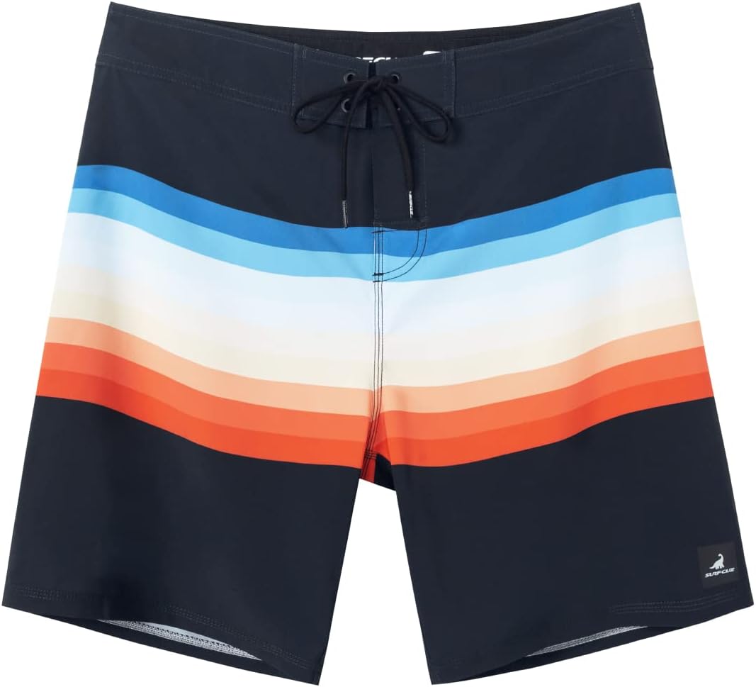 Men's 4-Way Stretch Quick Dry Board Shorts Swim Trunks Beachwear No Mesh - Bild 43 von 44