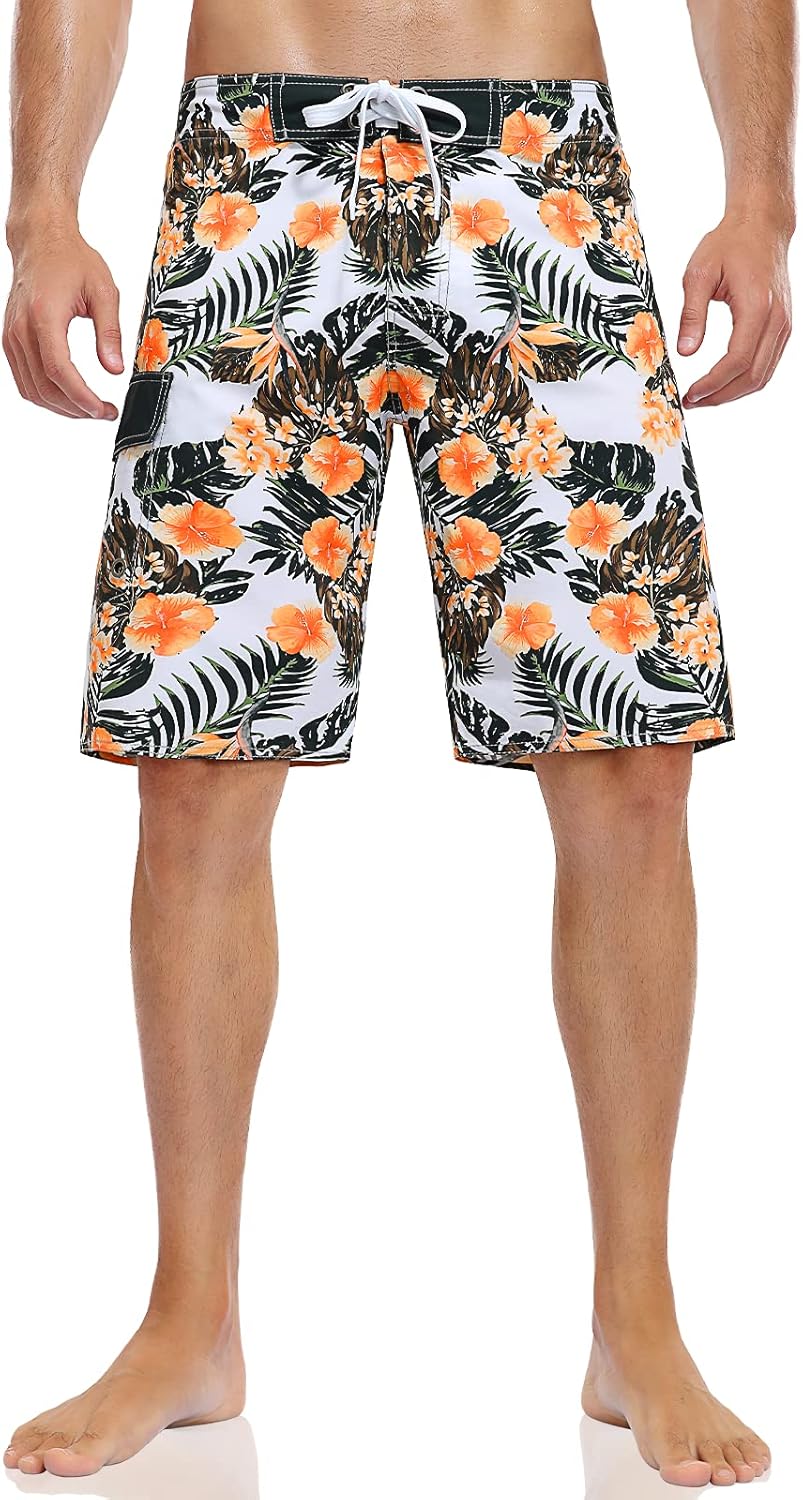 Herren Sportwear Schnelltrocknend Boardshorts mit Futter Badeanzug Badehose - Bild 19 von 44