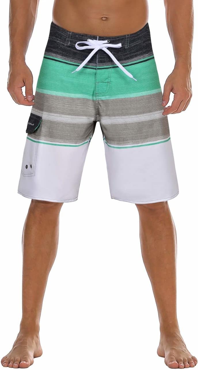 Herren Sportwear Schnelltrocknend Boardshorts mit Futter Badeanzug Badehose - Bild 27 von 44