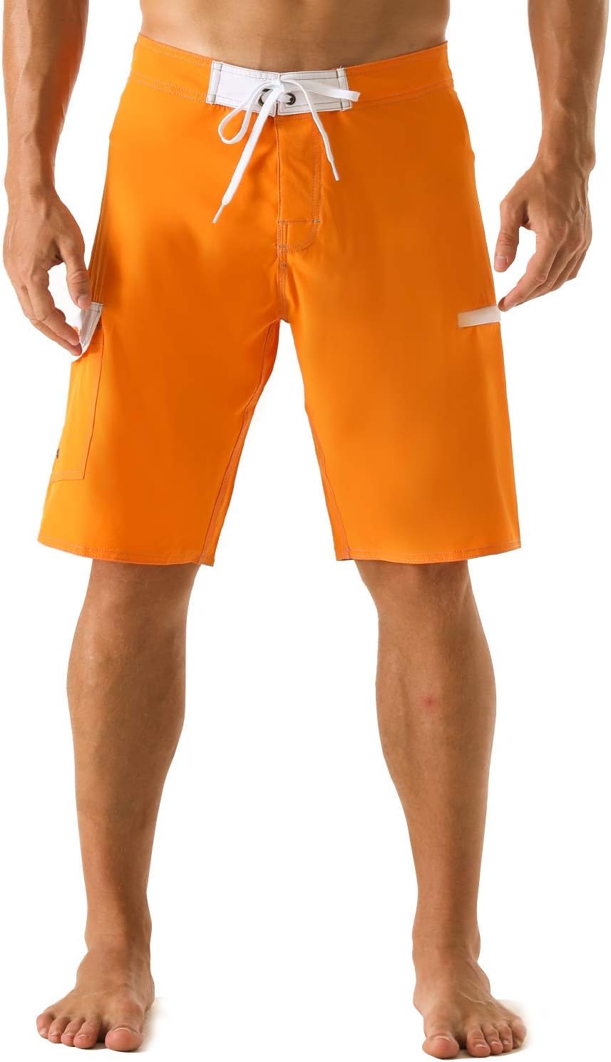 Herren Sportwear Schnelltrocknend Boardshorts mit Futter Badeanzug Badehose - Bild 28 von 44