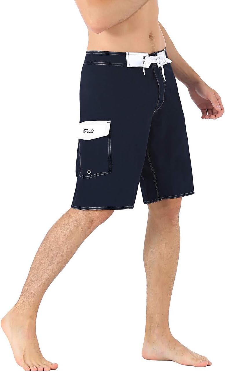 Herren Sportwear Schnelltrocknend Boardshorts mit Futter Badeanzug Badehose - Bild 30 von 44