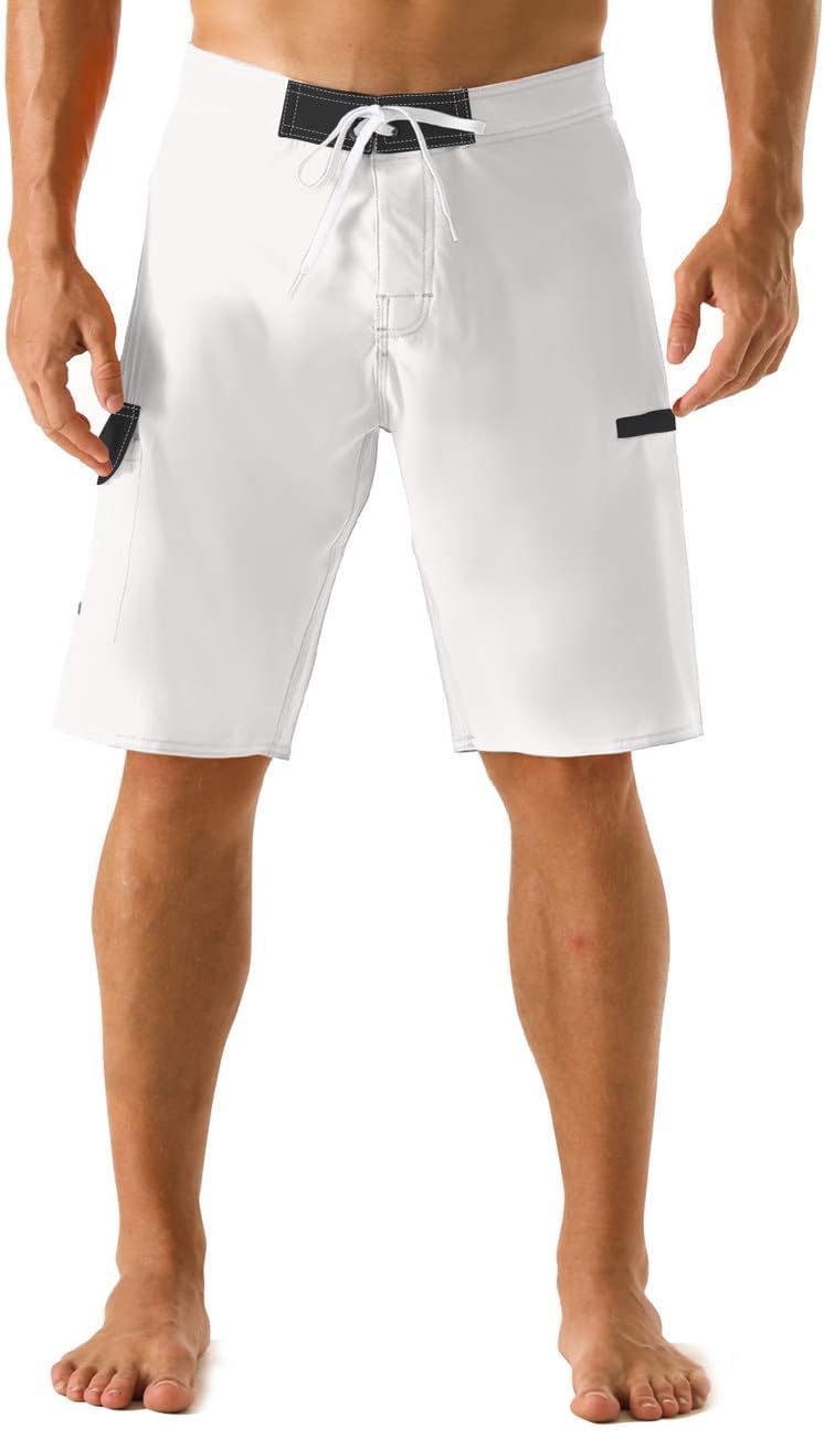 Herren Sportwear Schnelltrocknend Boardshorts mit Futter Badeanzug Badehose - Bild 33 von 44