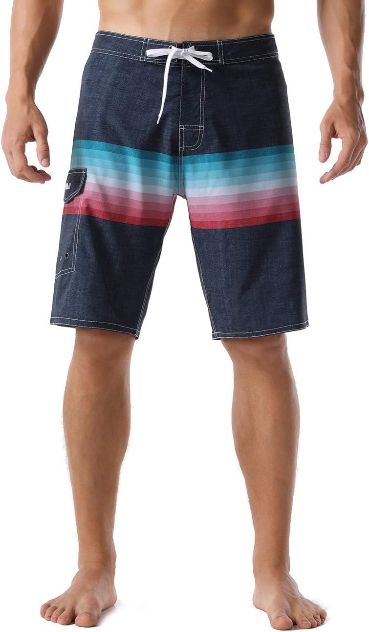 Herren Sportwear Schnelltrocknend Boardshorts mit Futter Badeanzug Badehose - Bild 37 von 44