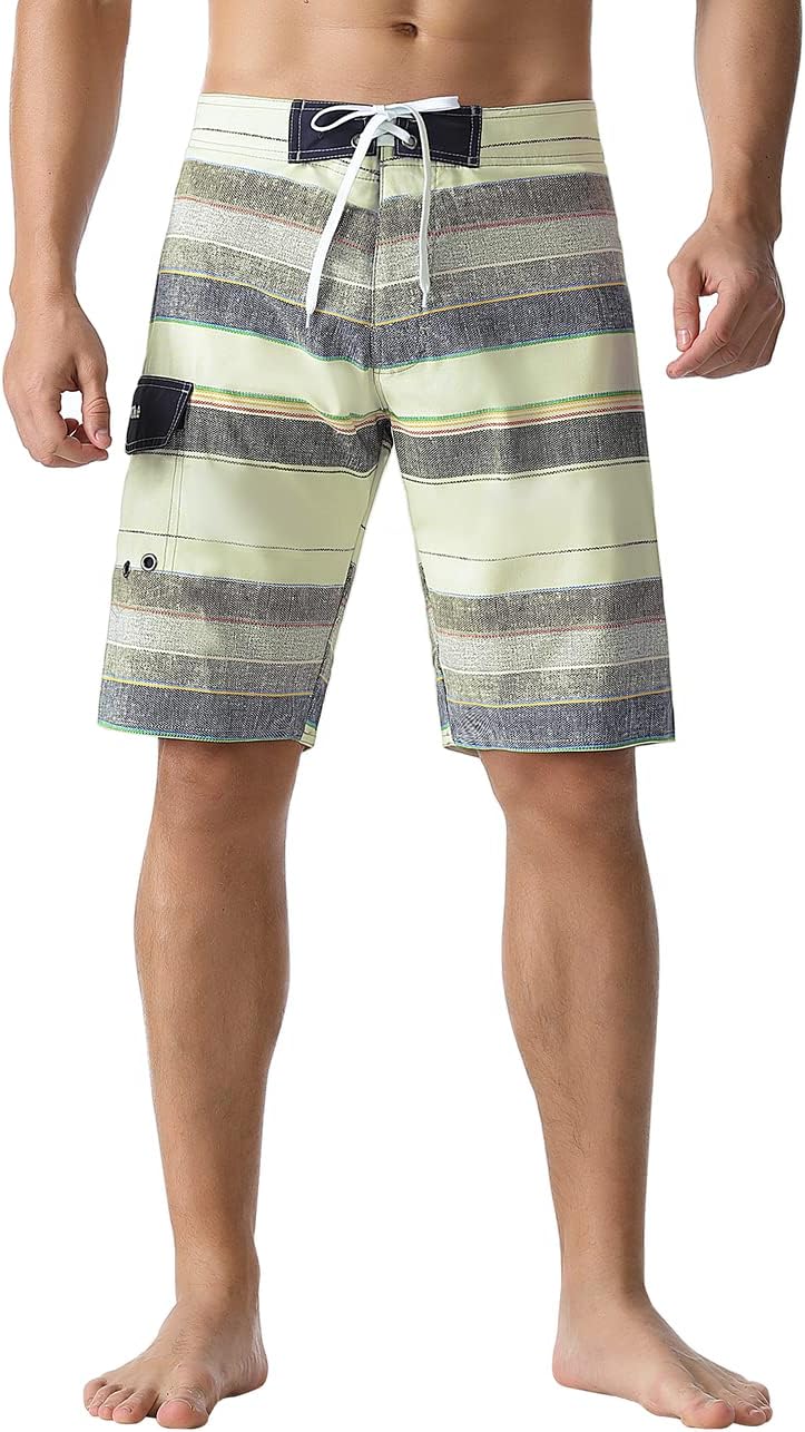 Herren Sportwear Schnelltrocknend Boardshorts mit Futter Badeanzug Badehose - Bild 38 von 44