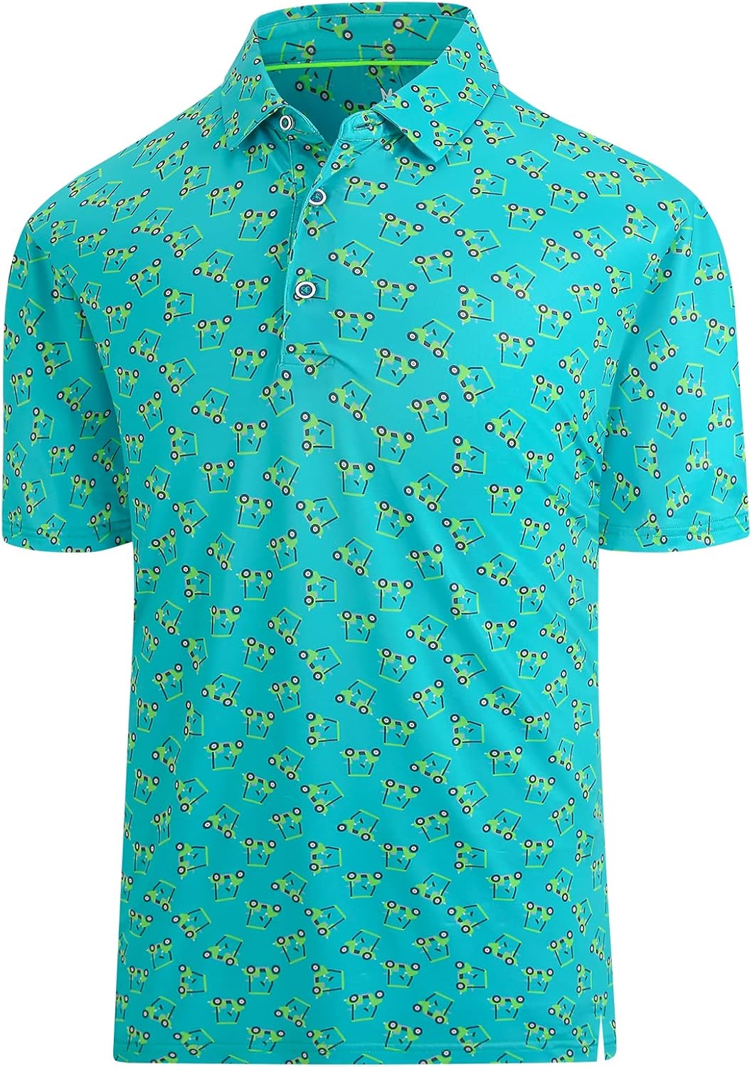 Men’s Dry Fit Golf Polo Shirt – Moisture Wicking Performance Short Sleeve Tee