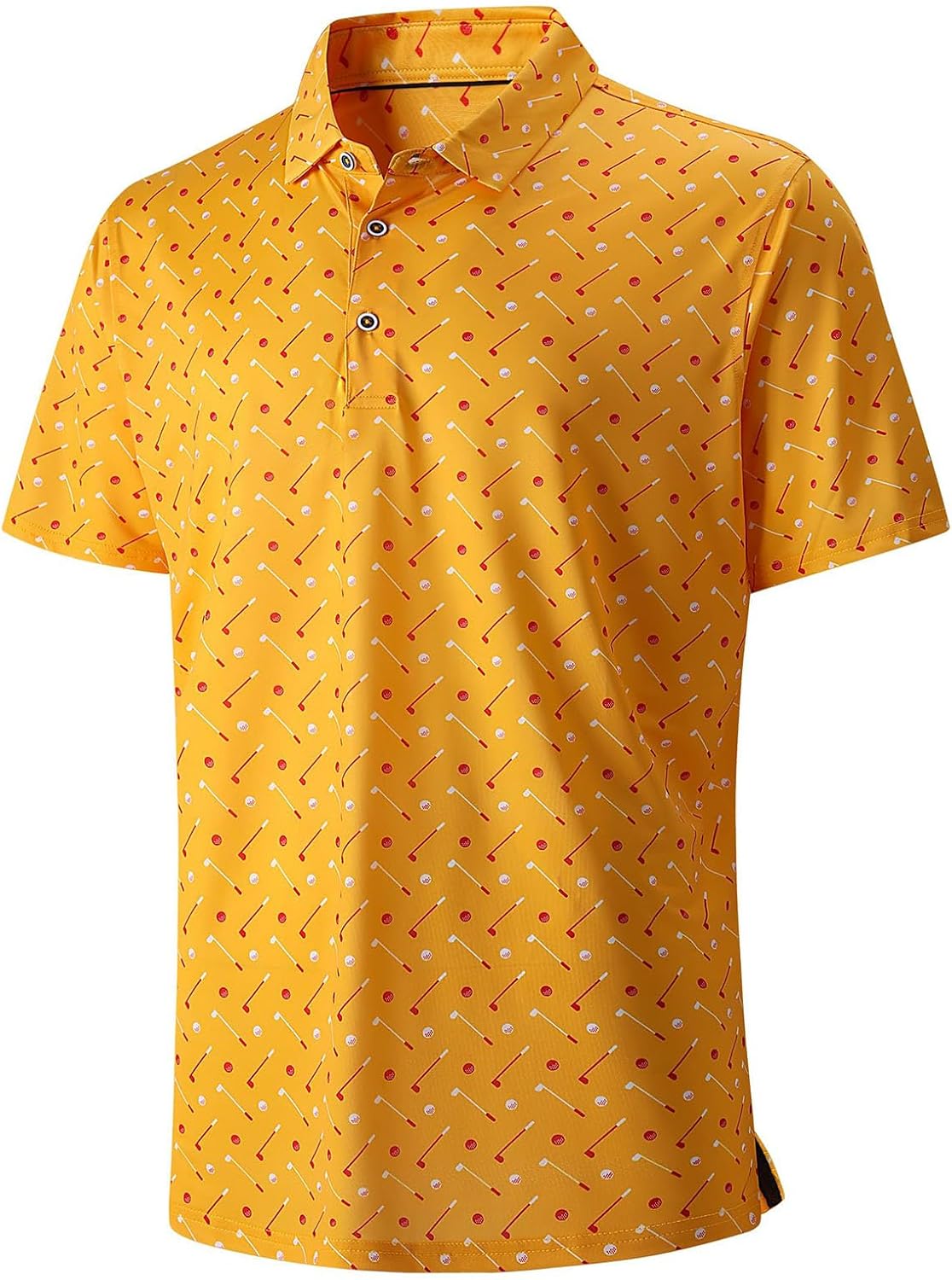 Polo Shirt - Moisture Wicking Performance Short Sleeve Tee