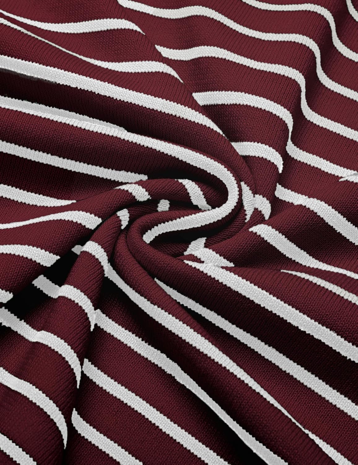 Camisa polo ligera a rayas para hombre - Camiseta de golf informal manga corta con cuello - Imagen 78 de 164