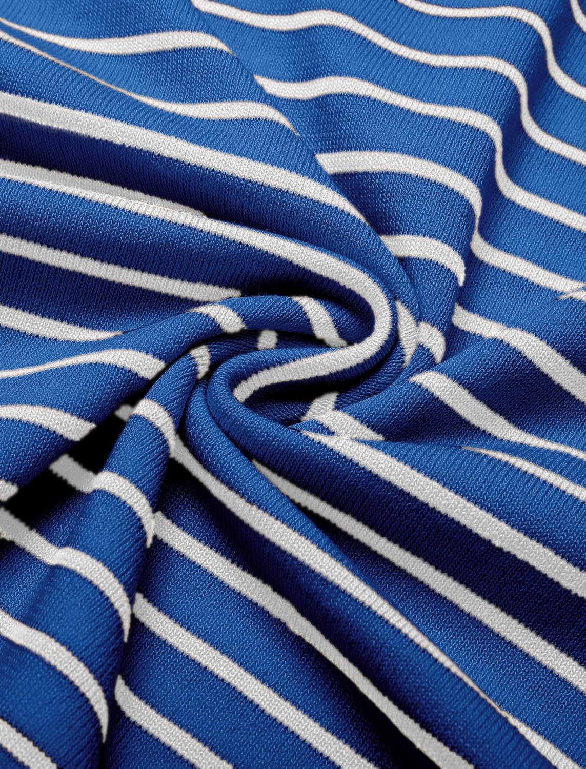 Camisa polo ligera a rayas para hombre - Camiseta de golf informal manga corta con cuello - Imagen 122 de 164