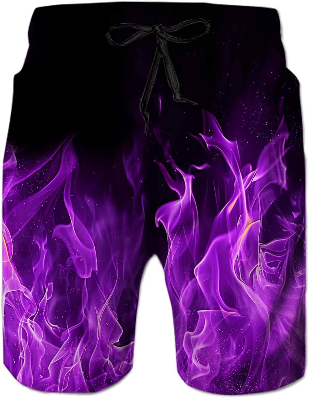 Herren Schnelltrocknende Badehose Strand Boardshorts mit Taschen Netzfutter - Bild 13 von 27