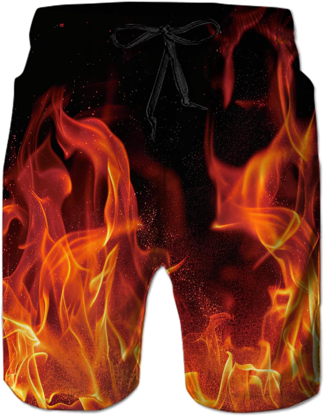 Herren Schnelltrocknende Badehose Strand Boardshorts mit Taschen Netzfutter - Bild 22 von 27